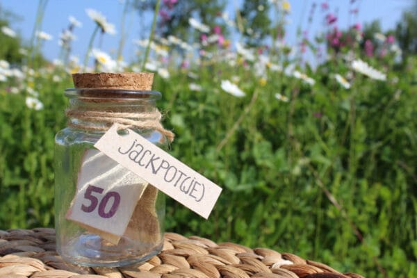 jackpotje geld geldcadeau potje