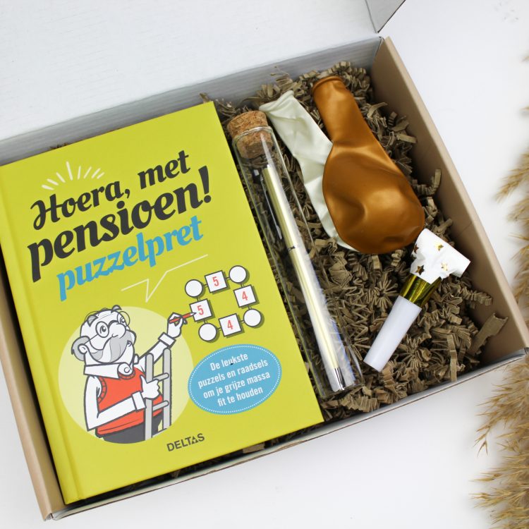 cadeau cadeaupakketten cadeaupakket pensioen pensioenpakket ideefabriek puzzel