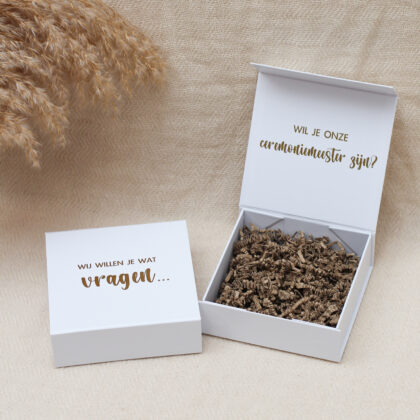 Cadeaubox S ceremoniemeester vragen bruiloft Ideefabriek giftbox CB-13