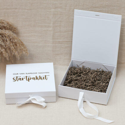 Cadeaubox L kraammand Ideefabriek kraamcadeau voor ouders startpakket originele giftbox