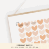 Poster Ideefabriek date ideeen formaat hartjes