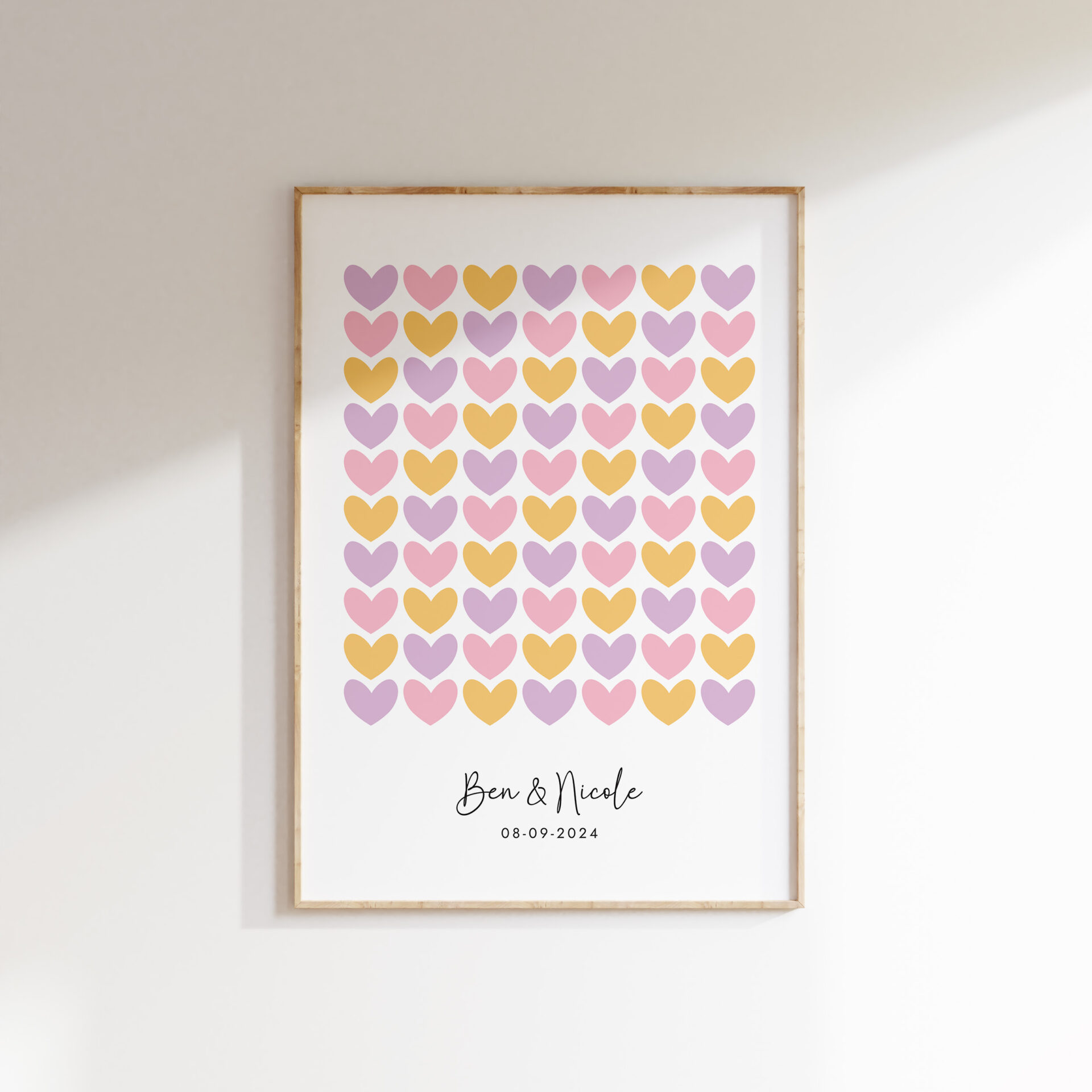 Gastenboek Invulposter Bruiloft Ideefabriek Detail