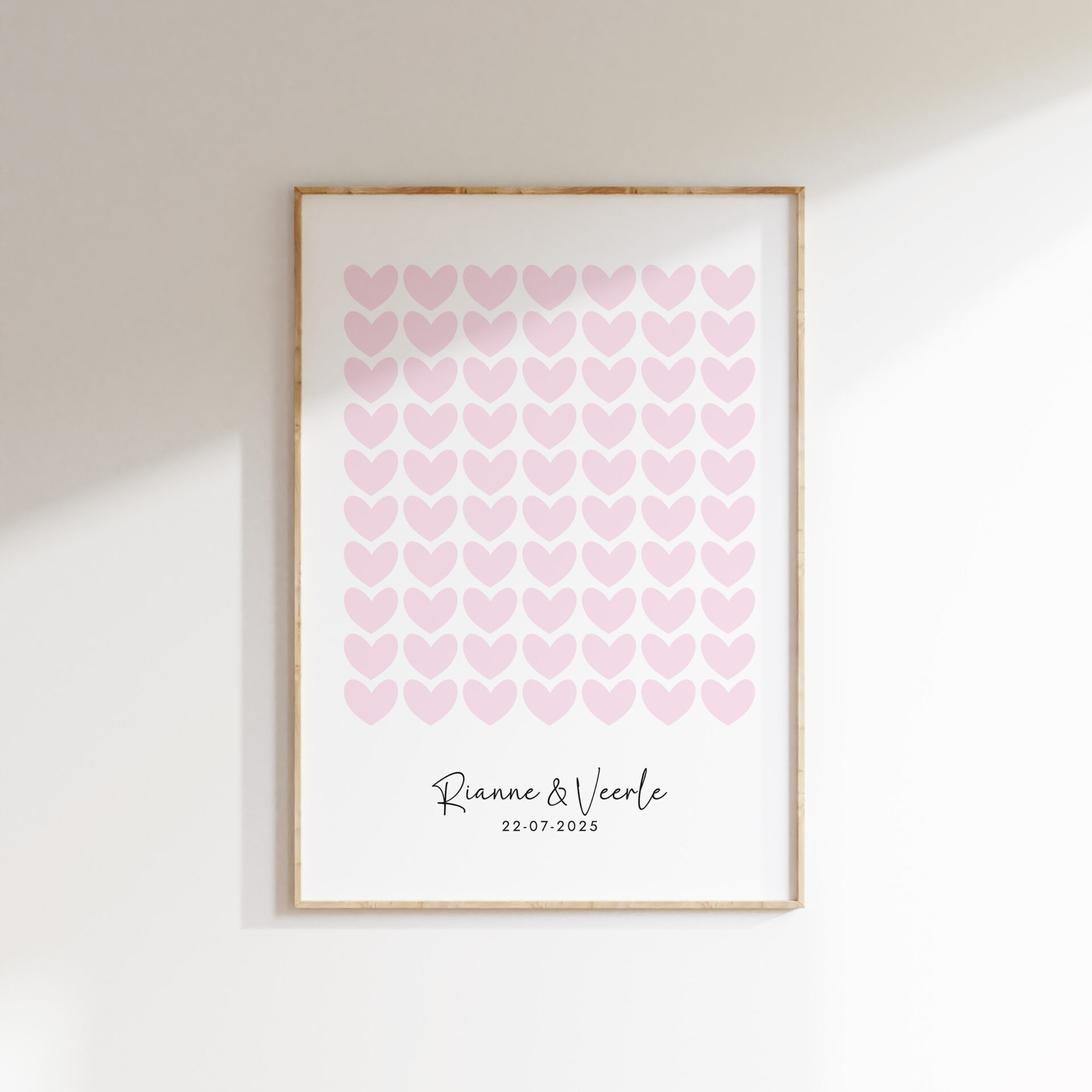 Gastenboek Invulposter Bruiloft Ideefabriek Detail