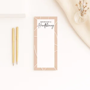 NB-3 Ideefabriek notitieblok getuige vragen bruiloft handtekening oefenen