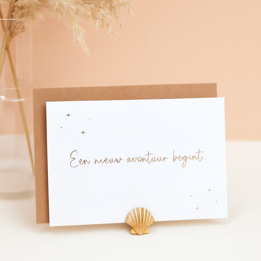 OK-3 Ideefabriek echofoto kaart zwangerschapsaankondiging echo