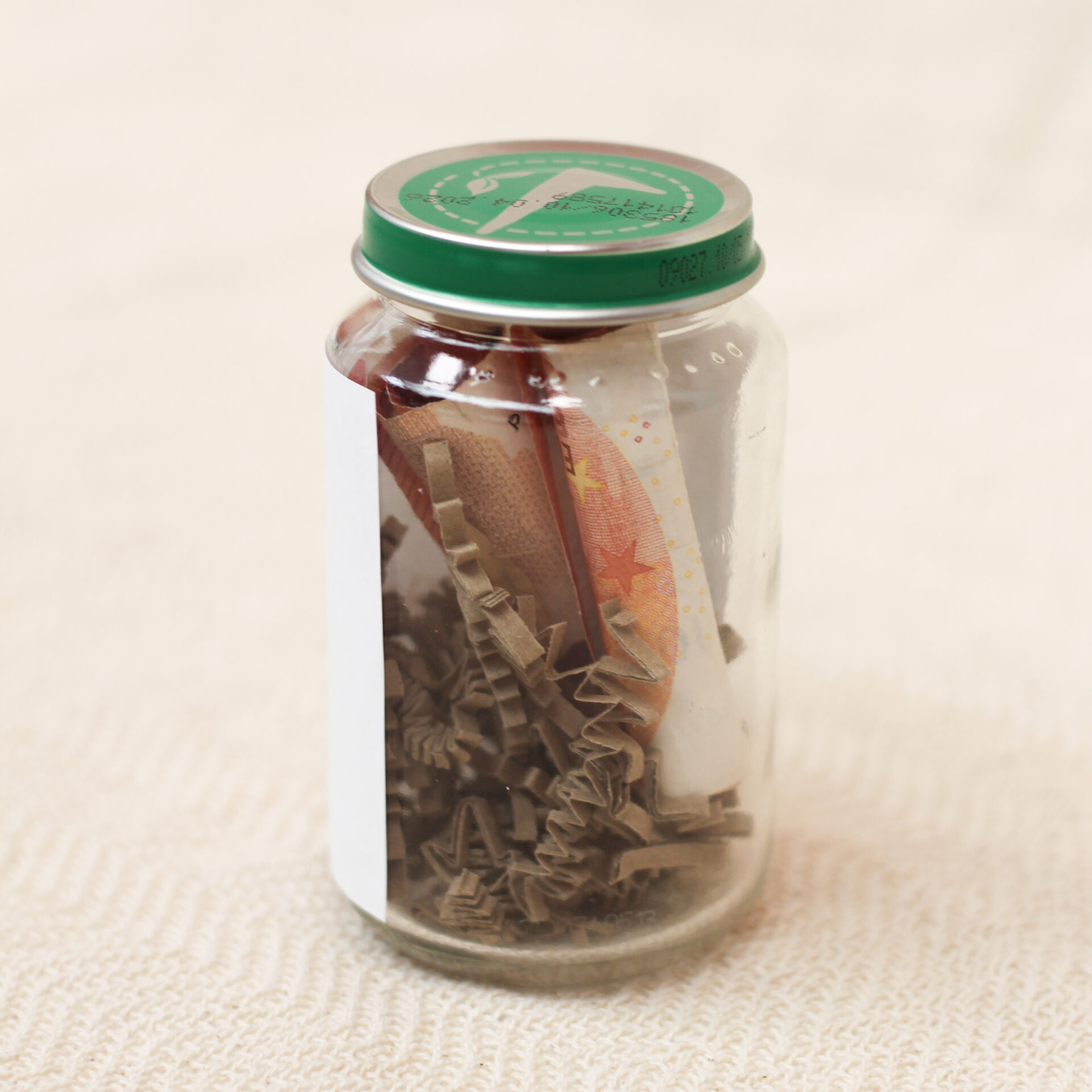 Printable Ideefabriek geld kraamcadeau feed sleep poop repeat