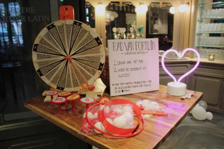 bruiloft spelletje entertainment