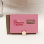 Ideefabriek kraskaart - een klein kaartje om te zeggen - cadeau bruiloft vragen zwangerschapsaankondiging