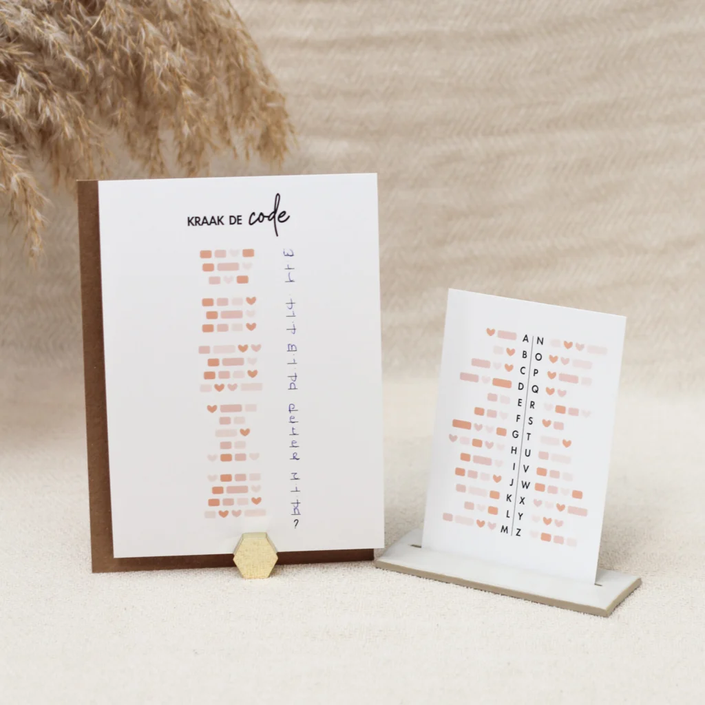 Kraak de code - Wil je mijn peter zijn - peter vragen Ideefabriek - originele manier